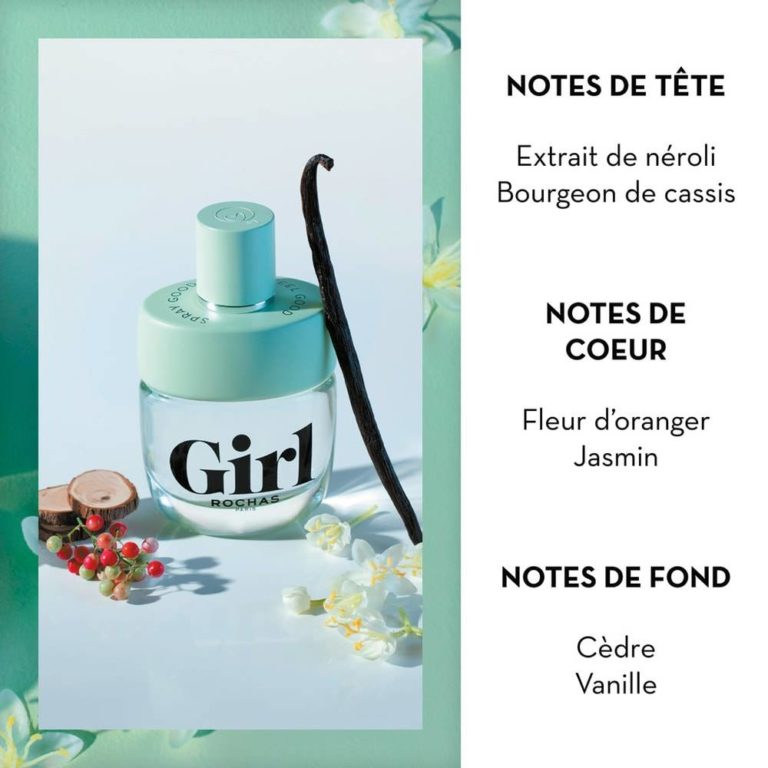 Rochas | Girl | Eau de Toilette | Parfumerie MADO Réunion