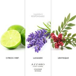 AZZARO | Cologne intense | Parfumerie MADO Réunion