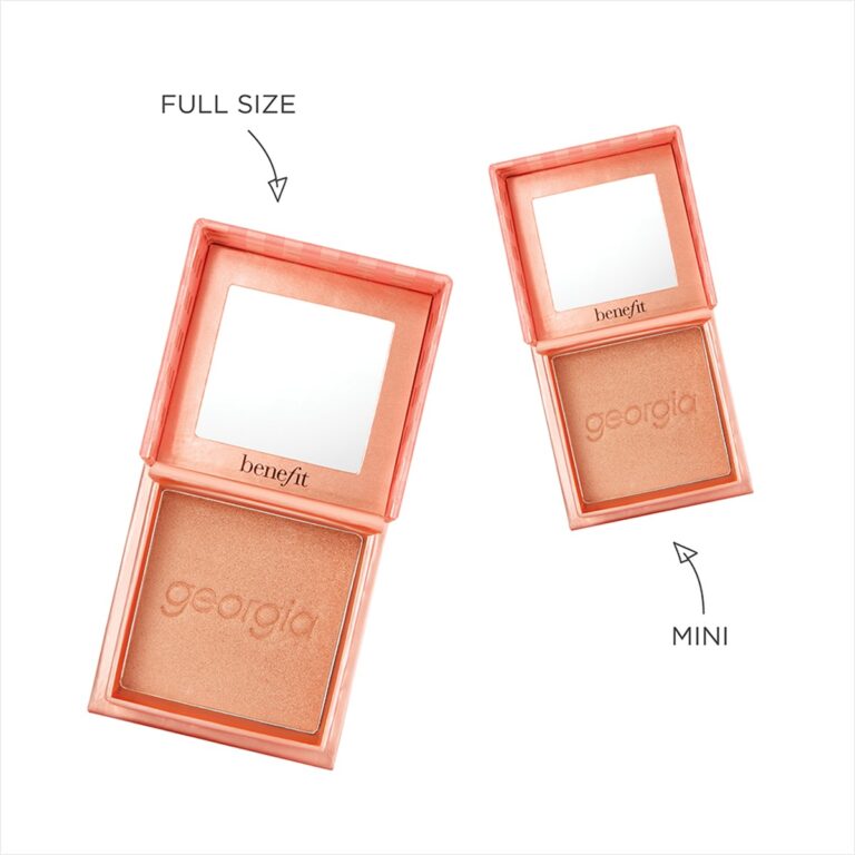 Benefit | Georgia Golden Peach Blush Mini | Parfumerie MADO Réunion