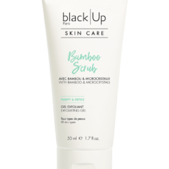 BLACK UP | Bambbo scrub gel exfoliant | parfumerie MADO Réunion