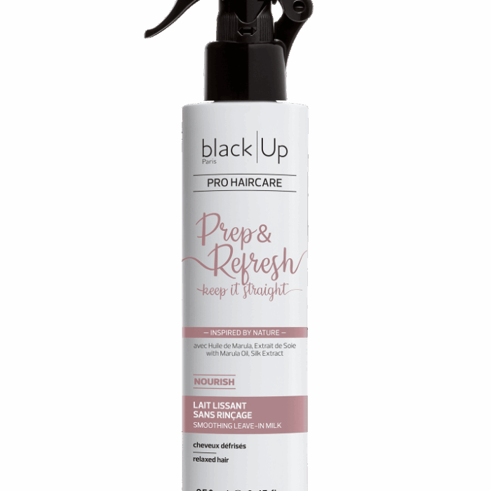 BLACKUP | Prep & Refresh Keep it Straight - Lait Lissant Sans Rinçage | Parfumerie MADO Réunion