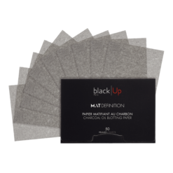 BLACKUP | Papier matifiant au charbon | Parfumerie MADO Réunion