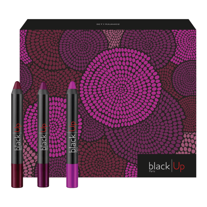 BLACKUP | Set trio jumbo Lèvres | Parfumerie MADO Réunion