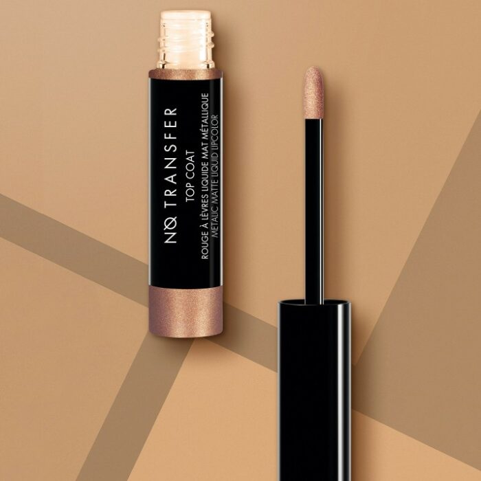 BLACK UP | top coat rouge à lèvres liquide mat métallique | Parfumerie MADO Réunion