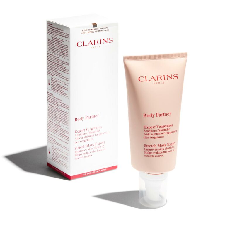 CLARINS I BODY PARTNER I ATTÉNUE LES VERGETURES I CORPS I MADO PARFUMERIE RÉUNION