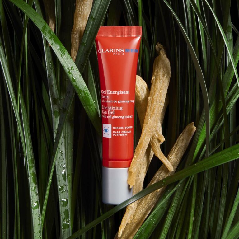 CLARINS I GEL ÉNERGISANT YEUX I HOMME I HYDRATANT I CERNES I SOIN DES TEUX I MADO PARFUMERIE RÉUNION