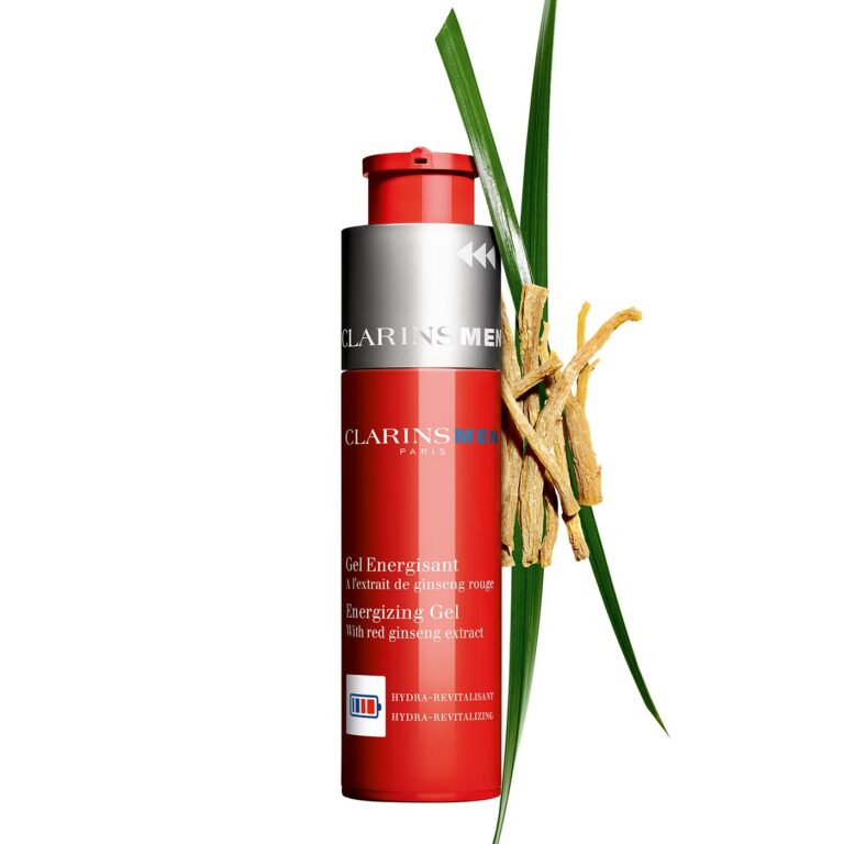 CLARINS I GEL ÉNERGISANT MEN I SOIN I VISAGE I PEAU I MADO PARFUMERIE RÉUNION