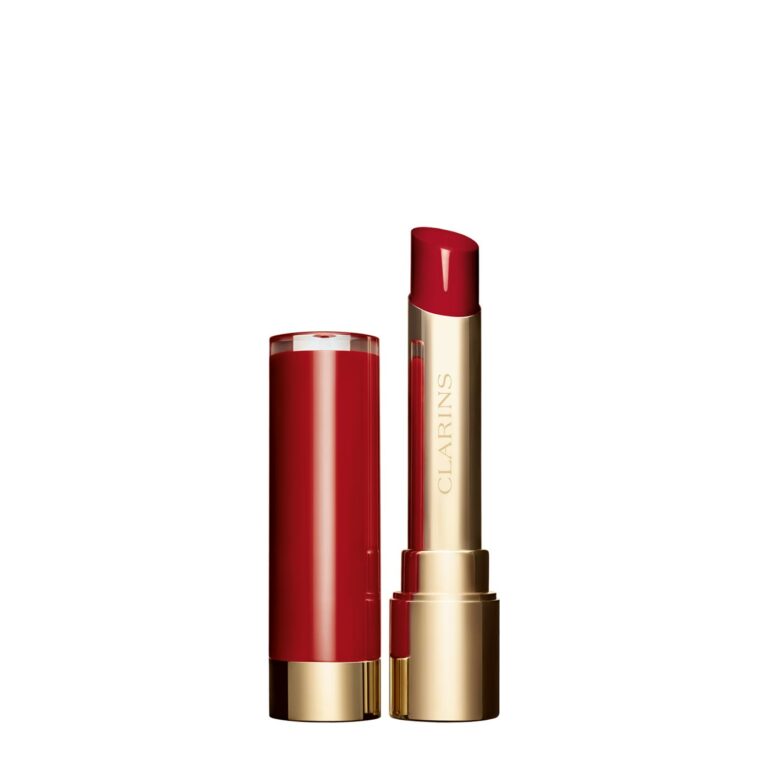CLARINS I JOLI ROUGE LACQUER I DEEP RED I PLUM I BAUME I LÈVRES I MADO PARFUMERIE RÉUNION