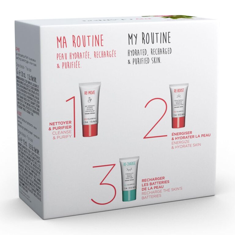 CLARINS I LE TRIO BELLE BEAU I SOIN I VISAGE I HYDRATATION I NETTOIE I MADO PARFUMERIE RÉUNION