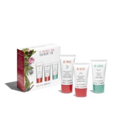 CLARINS I LE TRIO BELLE BEAU I SOIN I VISAGE I HYDRATATION I NETTOIE I MADO PARFUMERIE RÉUNION