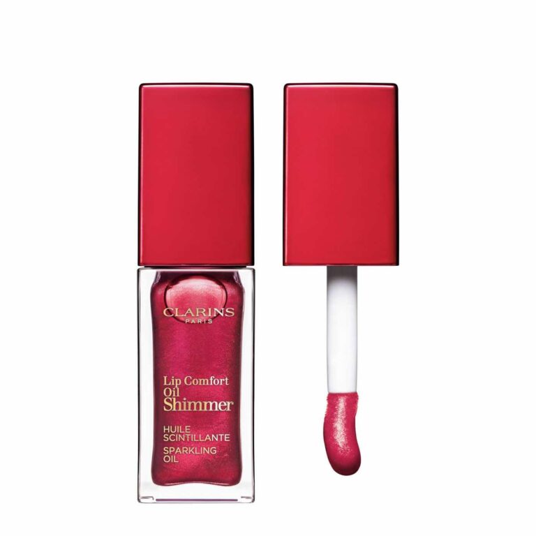 CLARINS I LIP I COMFORT I OIL I SHIMMER I RED HOT I MADO PARFUMERIE RÉUNION