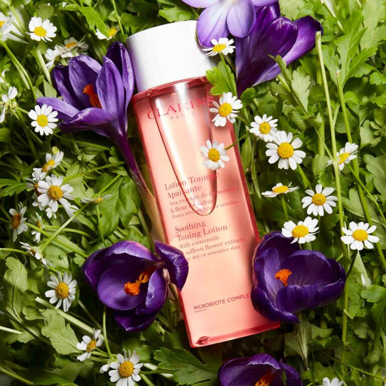 CLARINS | LOTION TONIQUE APAISANTE | POUR PARFAIRE LE DEMAQUILLAGE | MADO PARFUMERIE REUNION