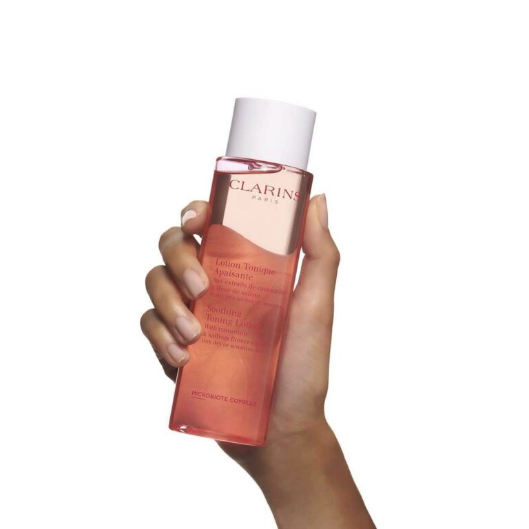 CLARINS | LOTION TONIQUE APAISANTE | POUR PARFAIRE LE DEMAQUILLAGE | MADO PARFUMERIE REUNION