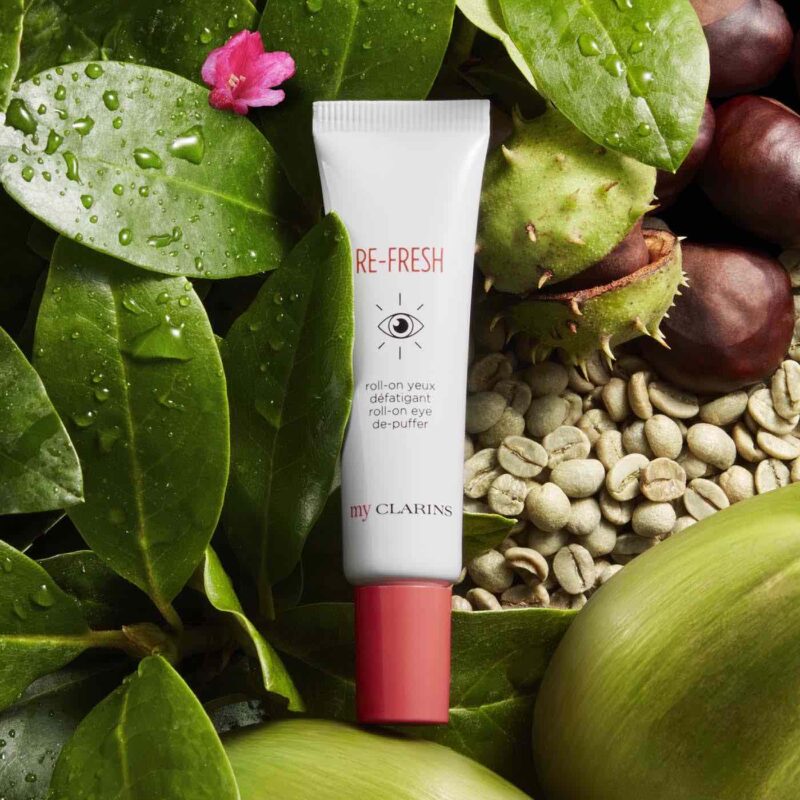 CLARINS I RE-FRESH I ROLL-ON I YEUX I ANTI-CERNES I ANTI-POCHES I MADO PARFUMERIE RÉUNION