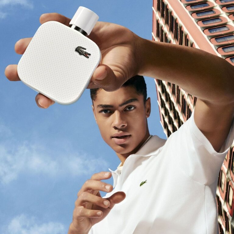LACOSTE | EAU DE TOILETTE | L.12.12 Blanc Eau de Parfum | REVELATEUR DE MASCULINITE | FRAGANCE VIVE | MADO PARFUMERIE REUNION