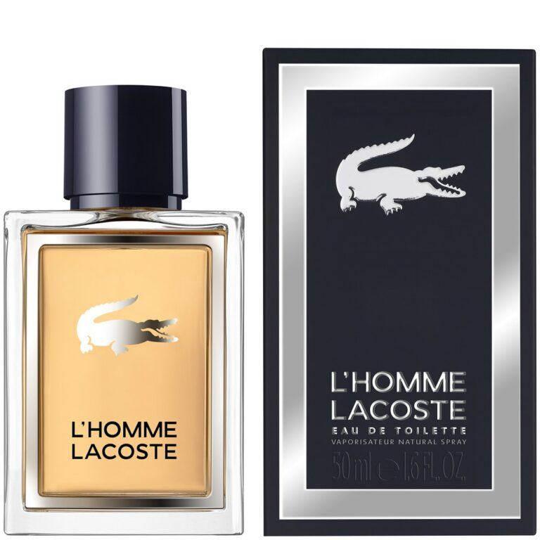 LACOSTE | L'HOMME LACOSTE EAU DE TOILETTE | ELEGANT ET LEGENDAIRE | MADO PARFUMERIE REUNION