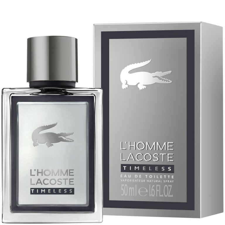 LACOSTE | L'HOMME LACOSTE TIMELESS | CHARISMATIQUE ET ELEGANT | MADO PARFUMERIE REUNION