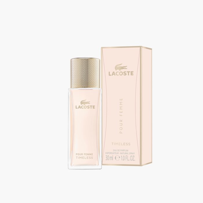 LACOSTE | TIMELESS | EAU DE PARFUM | FEMME | ELEGANCE INTEMPORELLE | MADO PARFUMERIE REUNION