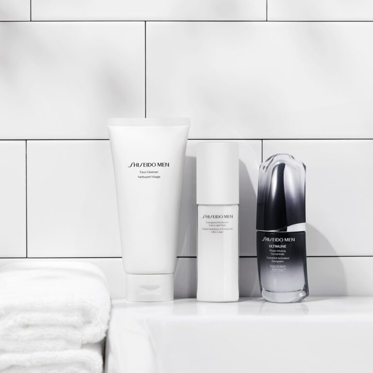 SHISEIDO | Netoyant visage homme | Parfumerie MADO Réunion