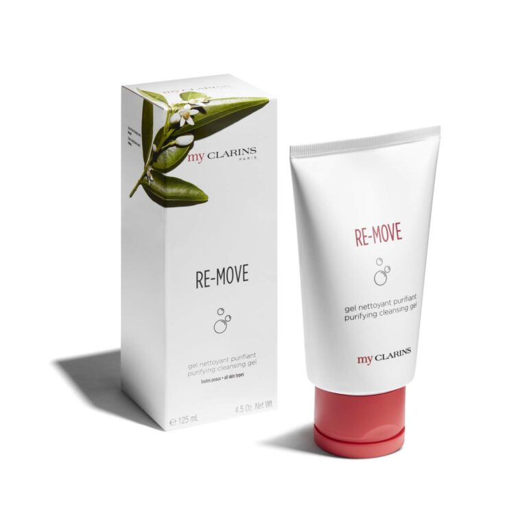 CLARINS | RE-MOVE GEL NETTOYANT PURIFIANT | NETTOIE | MADO PARFUMERIE REUNION