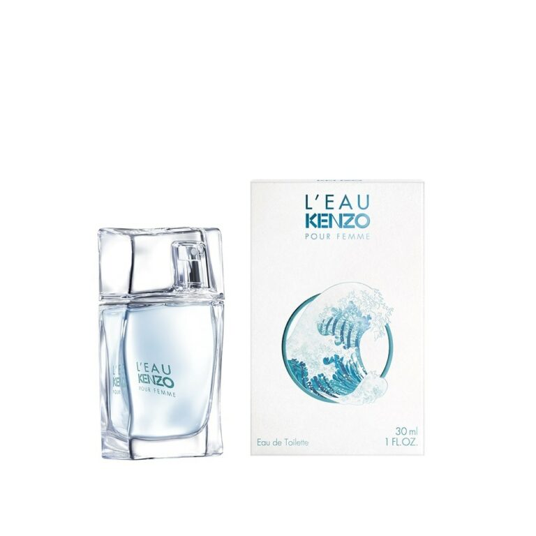 KENZO | L'EAU DE KENZO | EAU DE TOILETTE | UNE EAU PLEINE DE VITALITE CRISTALISEE | MADO PARFUMERIE REUNION
