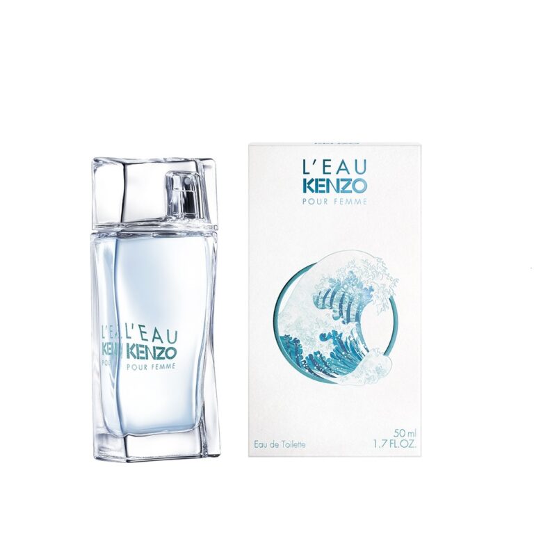 KENZO | L'EAU DE KENZO | EAU DE TOILETTE | UNE EAU PLEINE DE VITALITE CRISTALISEE | MADO PARFUMERIE REUNION