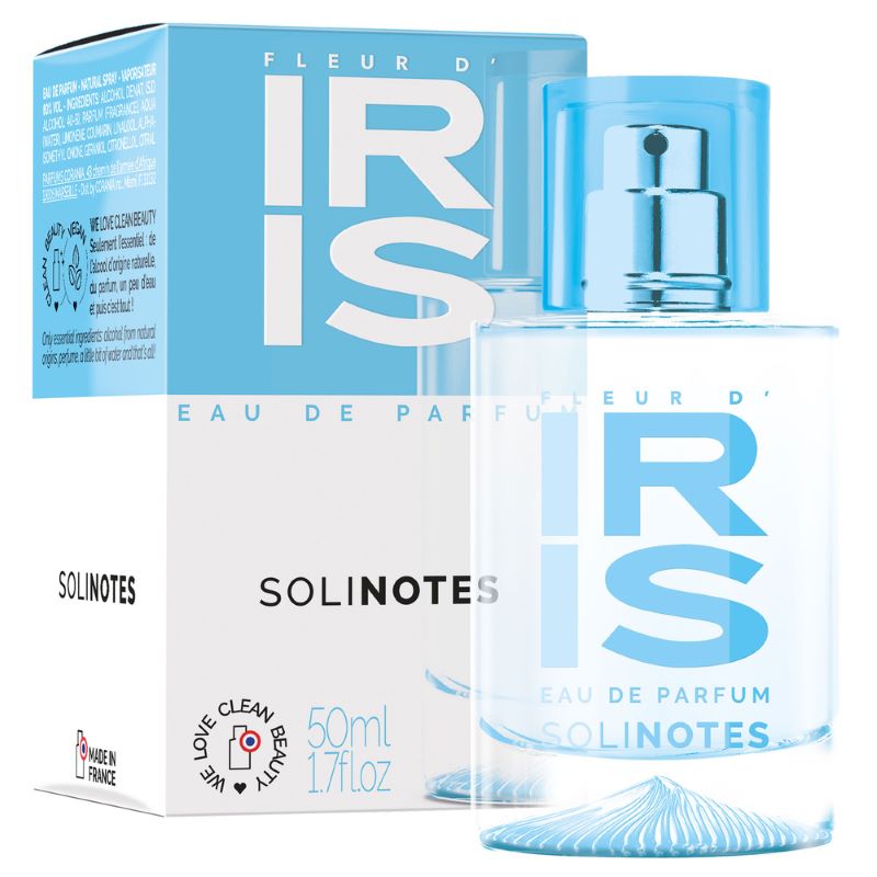 SOLINOTES | FLEUR D'IRIS | EAU DE PARFUM | UN COEUR AUX SENSUELLES FACETTES POUDREES | MADO PARFUMERIE REUNION