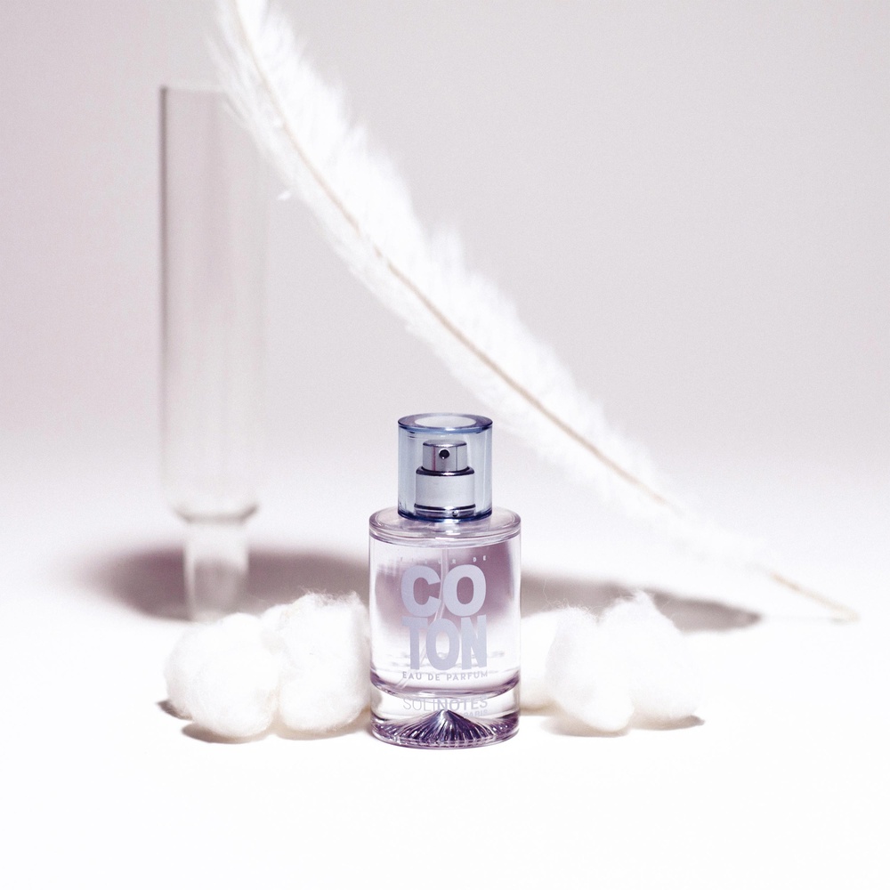 SOLINOTES | EAU DE PARFUM | FLEUR DE COTON | FRAGANCE FRAÎCHE ET AROMATIQUE | UNE NOTE COCOONING | MADO PARFUMERIE REUNION