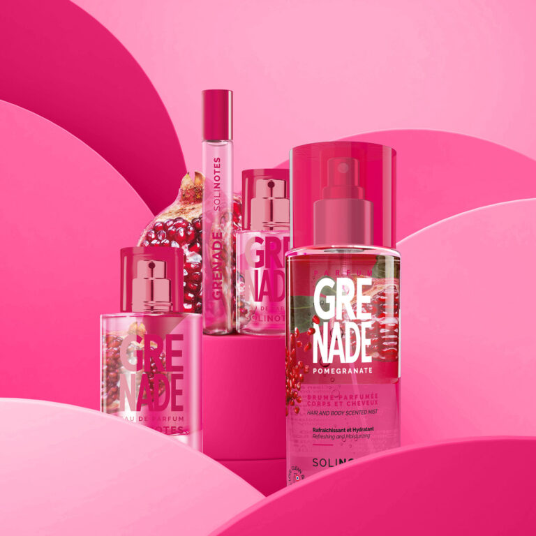 SOLINOTES | BRUME PARFUMEE GRENADE | FRAGANCE POUR CHEVEUX ET CORPS | MADO PARFUMERIE REUNION