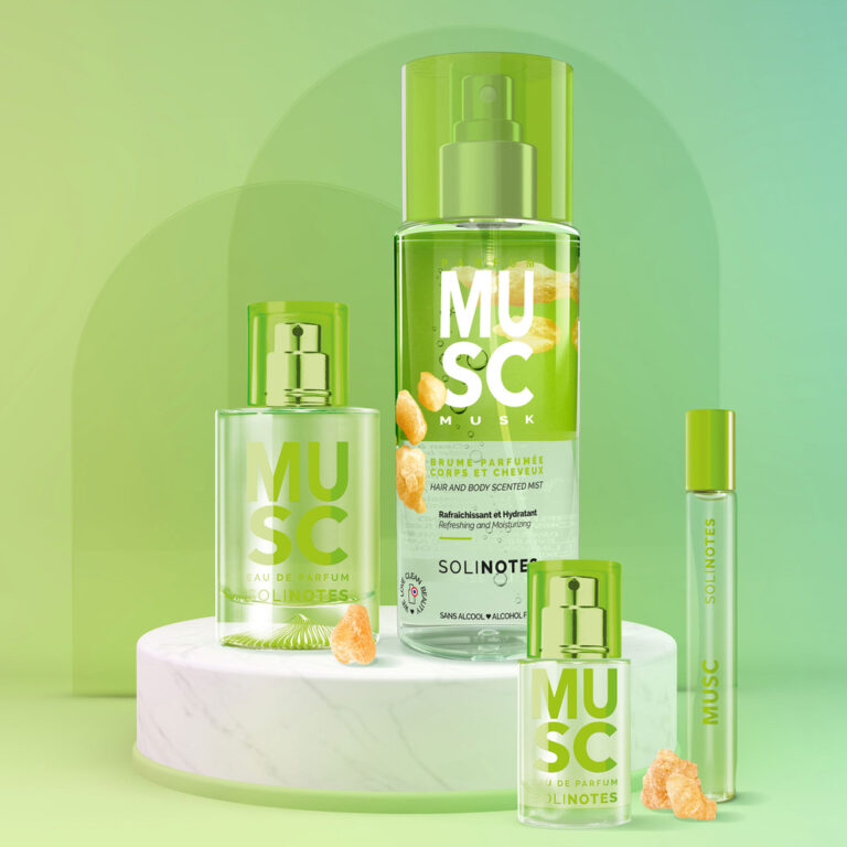 SOLINOTES | BRUME PARFUMEE MUSC | FRAGANCE POUR CHEVEUX ET CORPS | MADO PARFUMERIE REUNION