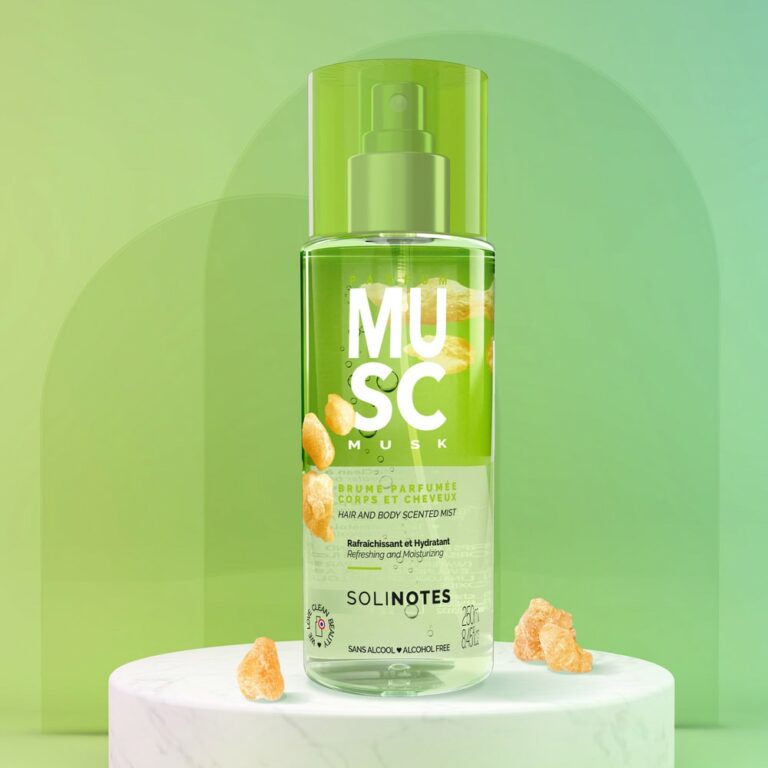 SOLINOTES | BRUME PARFUMEE MUSC | FRAGANCE POUR CHEVEUX ET CORPS | MADO PARFUMERIE REUNION