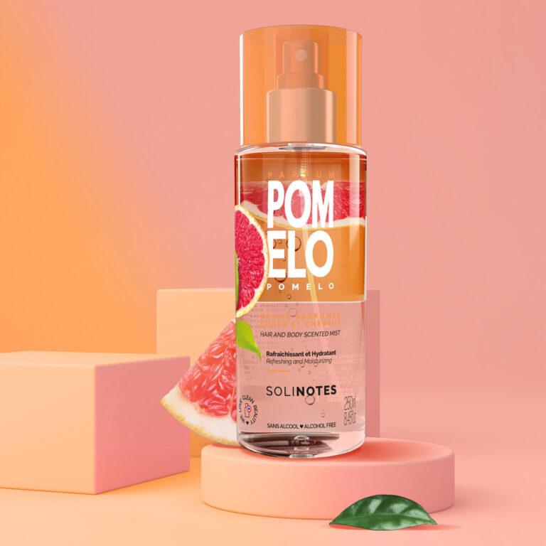 SOLINOTES | BRUME PARFUMEE POMELO | FRAGANCE POUR CHEVEUX ET CORPS | MADO PARFUMERIE REUNION