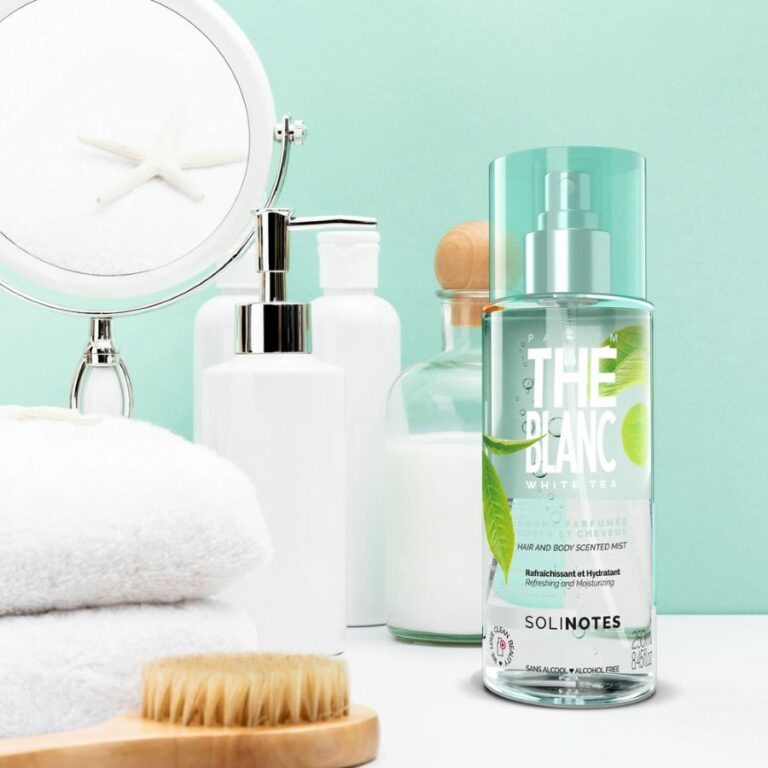 SOLINOTES | BRUME PARFUMEE | AU THE BLANC | FRAGANCE FLORAL ET ORIENTAL | MADO PARFUMERIE REUNION