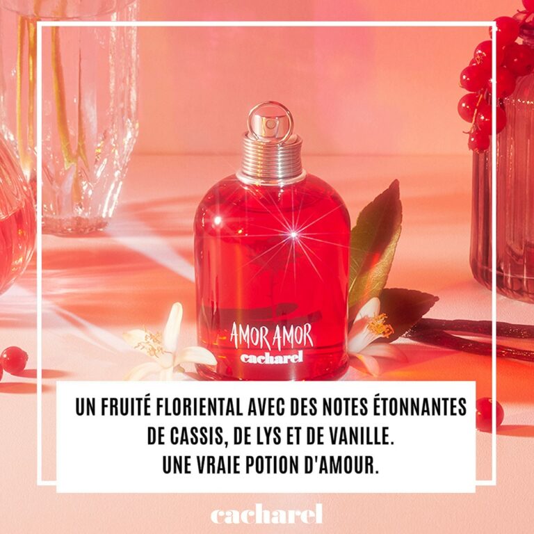 CACHAREL | Amor Amor | EDT Femme | Parfumerie MADO Réunion