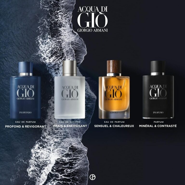 ARMANI | Acqua Di Gio | EDT Homme | Parfumerie MADO Réunion
