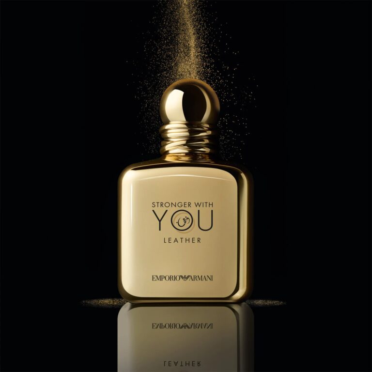 ARMANI | Stronger with you Leather | EDP Homme | Parfumerie MADO Réunion