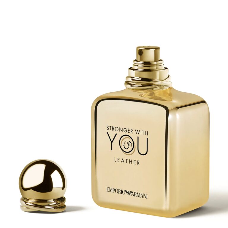 ARMANI | Stronger with you Leather | EDP Homme | Parfumerie MADO Réunion