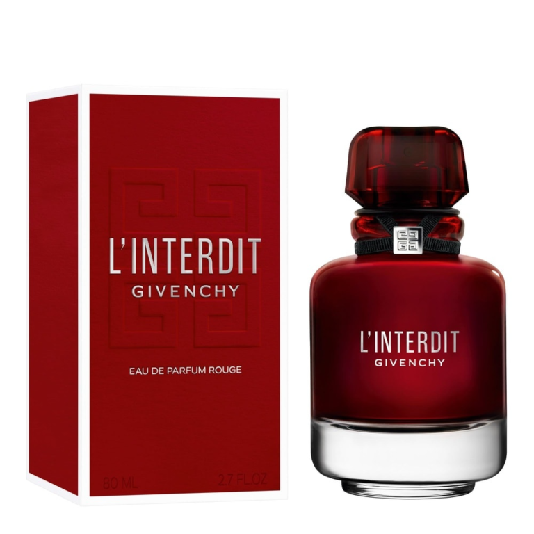 GIVENCHY | L'INTERDIT EAU DE PARFUM ROUGE | NOUVEAUTÉ | UNE FLEUR CHARNELLE ENFLAMMÉE | MADO PARFUMERIE RÉUNION