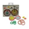 PARISAX | SET 9 ACCESSOIRES | ÉLASTIQUES | BROSSE | MIROIR | BEAUTY BLENDER | MADO PARFUMERIE RÉUNION