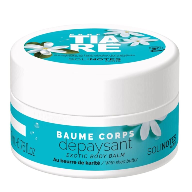 SOLINOTES | BAUME CORPS | TIARÉ |SOIN CORPS | MADO PARFUMERIE RÉUNION