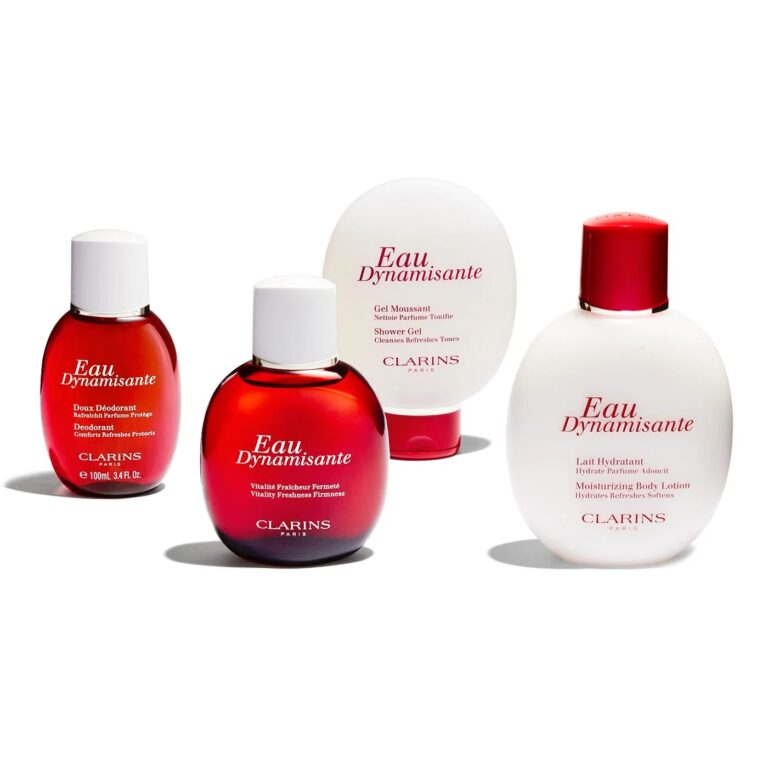 CLARINS | LAIT HYDRATANT | EAU DYNAMISANTE | SOIN CORPS | HYDRATE ET PARFUME | MADO PARFUMERIE RÉUNION