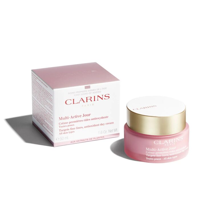 CLARINS | MULTI-ACTIVE JOUR TOUTES PEAUX | NOURRISSANT | ÉCLAT ET VITALITÉ | MADO PARFUMERIE REUNION
