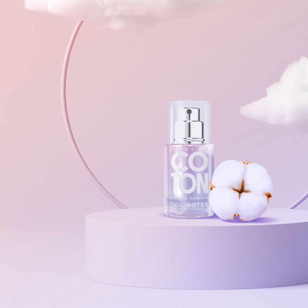 SOLINOTES | EAU DE PARFUM | FLEUR DE COTON | FRAGANCE FRAÎCHE ET AROMATIQUE | UNE NOTE COCOONING | MADO PARFUMERIE REUNION