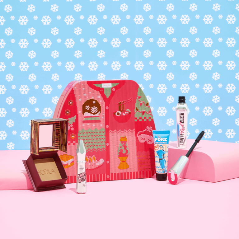 BENEFIT | HOLIDAY CUTIE BEAUTY KIT | YEUX, LÈVRES ET TEINT | MADO PARFUMERIE RÉUNION