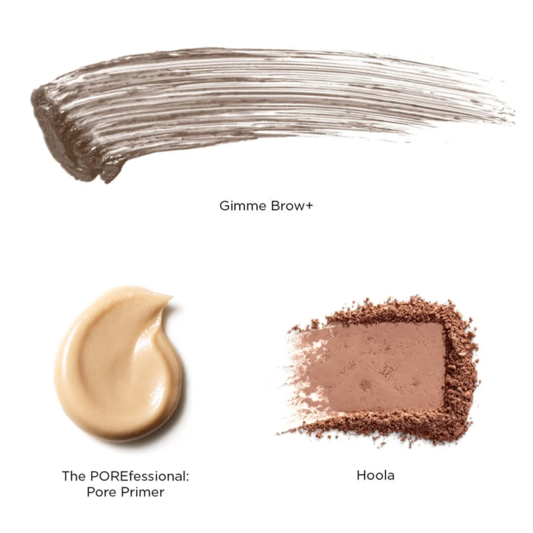 BENEFIT | SET HOOLA SLEIGH BELLS | MIINI POUDRE BRONZANTE | SOURCILS ET BASE DE TEINT | MADO PARFUMERIE RÉUNION