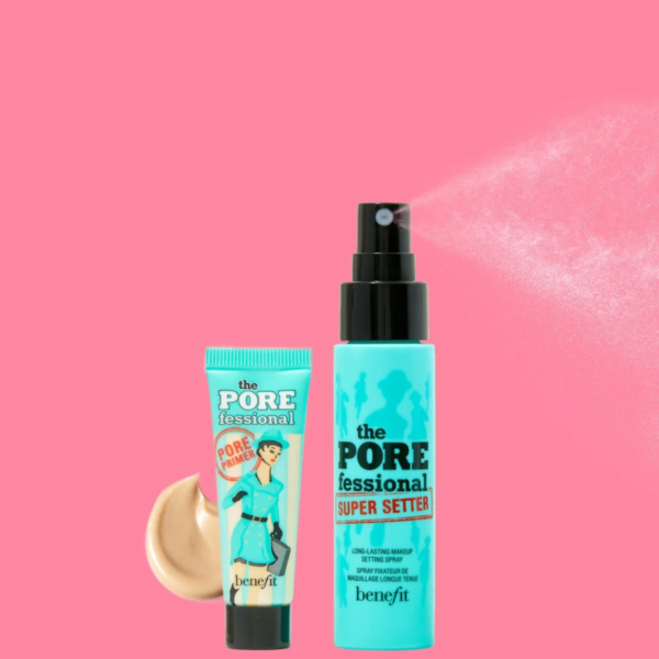 BENEFIT | THE POREFESSIONAL - JOY TO THE PORES KIT | PRIMER ICONIQUE | SUPER SETTER | MADO PARFUMERIE RÉUNION