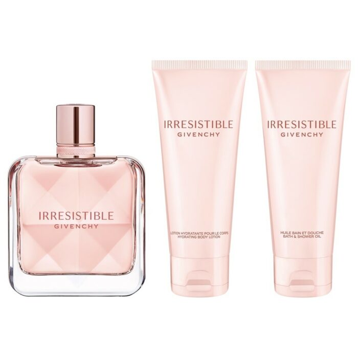 Givenchy | Coffret Irresistible| Eau de Parfum 80ml + Lait corps 75ml + Gel douche 75ml | MADO Réunion
