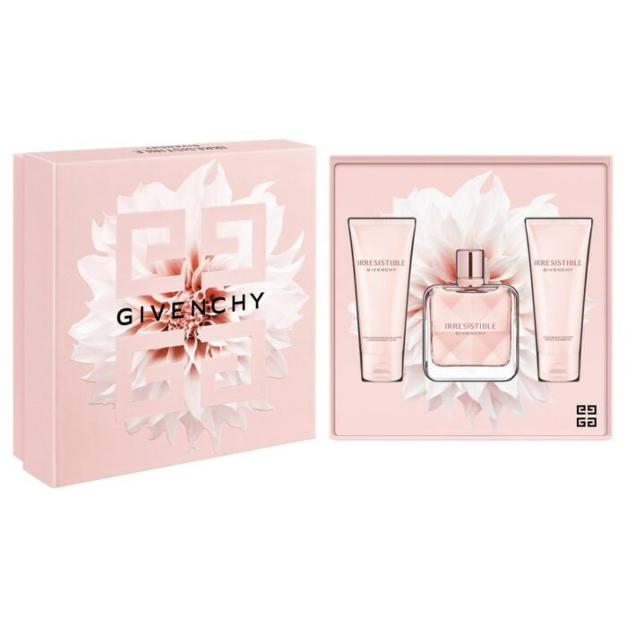 Givenchy | Coffret Irresistible| Eau de Parfum 80ml + Lait corps 75ml + Gel douche 75ml | MADO Réunion