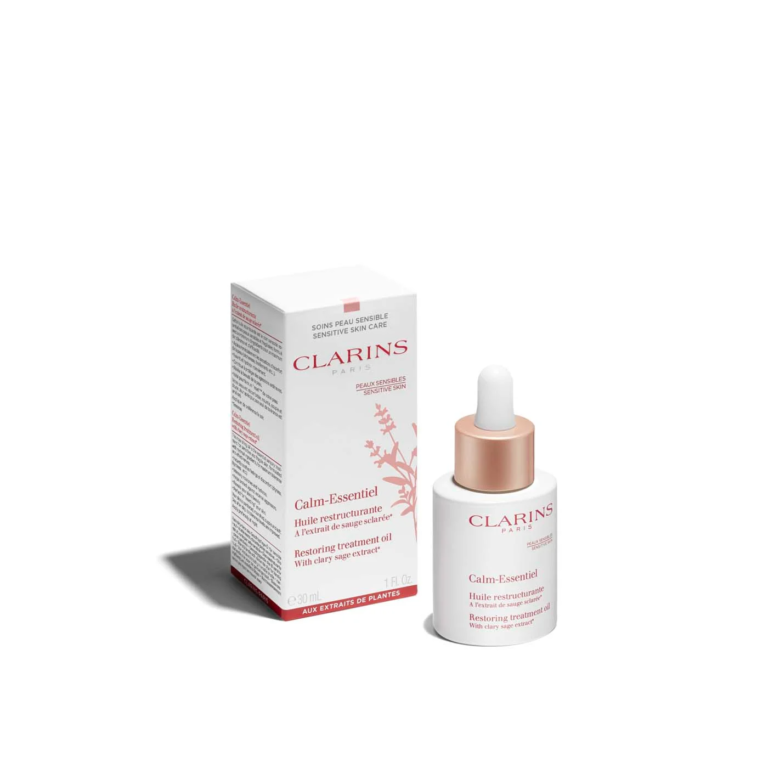 CLARINS | HUILE RESTRUCTURANTE | CALM-ESSENTIEL | MADO PARFUMERIE RÉUNION