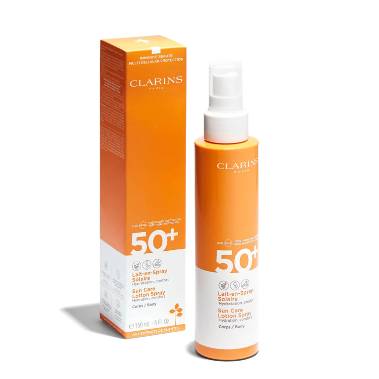 CLARINS | LAIT EN SPRAY | PROTECTION SOLAIRE CORPS | MADO PARFUMERIE RÉUNION
